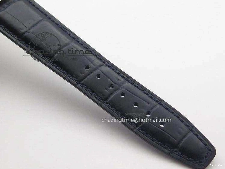 MIROTIME 0728 UrbanChic Ingeniuer St.Laurens SS Blue Dial MK 1:1 Best Edition On Black Leather Strap A 7366